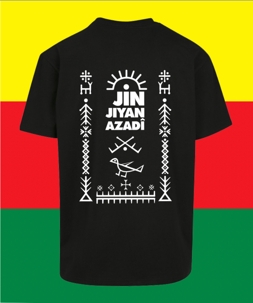 SUPPORT ROJAVA! oversized T-Shirt