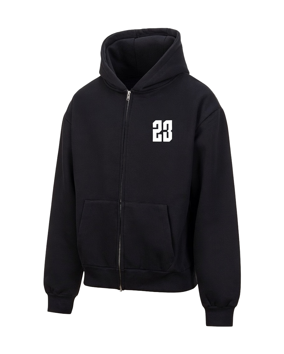 TEKNO SMILEY – 440 g/m² Signature Heavyweight Zip Hoodie