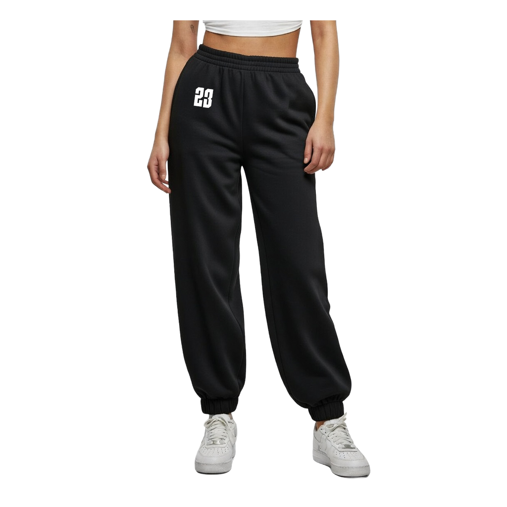 HIGH WAIST SWEAT PANTS Gestickt 300gsm