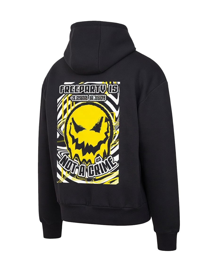 TEKNO SMILEY – 440 g/m² Signature Heavyweight Zip Hoodie