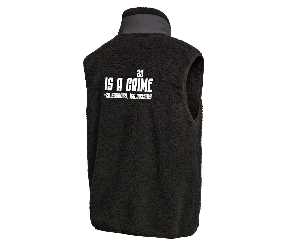 SHERPA VESTE bestickt!